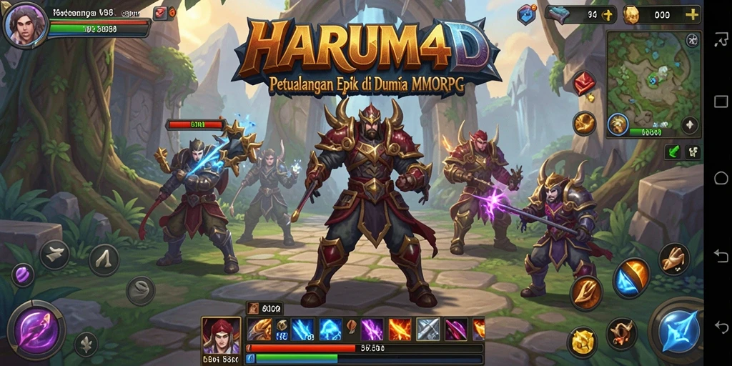 Tampilan menarik dari gameplay HARUM4D yang imersif dan penuh aksi.