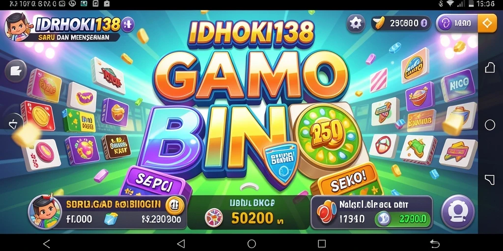 Screenshot utama IDRHOKI138 menampilkan gameplay yang seru dan menegangkan.