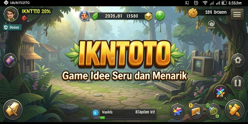 Screenshot gameplay <strong>IKNTOTO</strong> menampilkan suasana permainan Idle yang menarik.