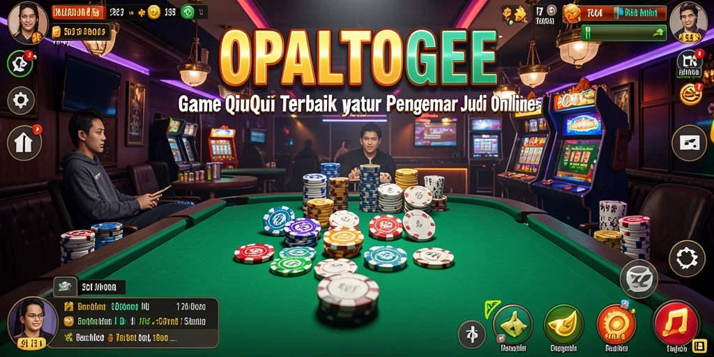 Screenshot gameplay OPALTOGEL menampilkan keseruan bermain QiuQiu.