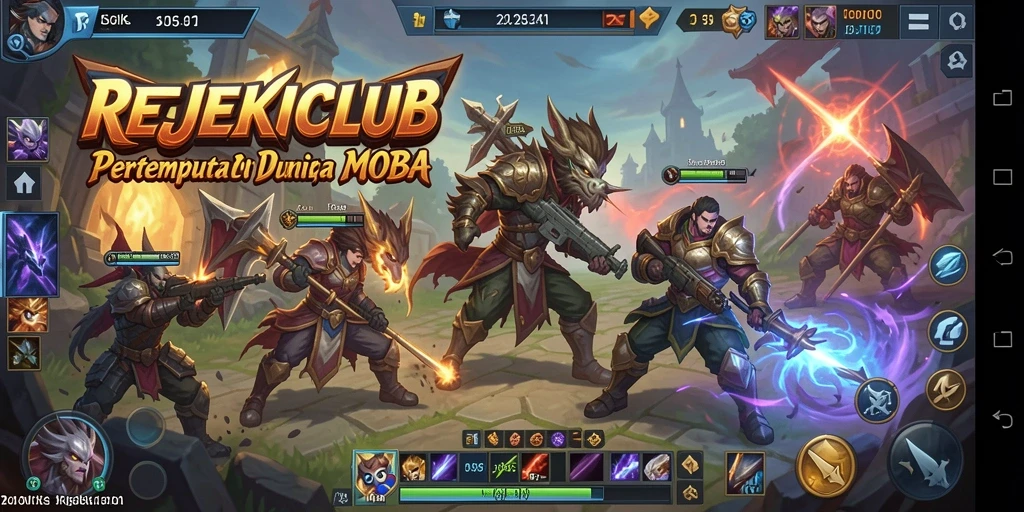 Gameplay seru dan grafik menawan di REJEKICLUB.