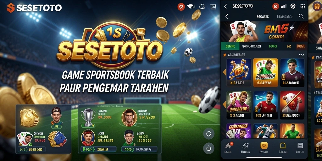 Screenshot gameplay SESETOTO menampilkan fitur taruhan yang menarik.