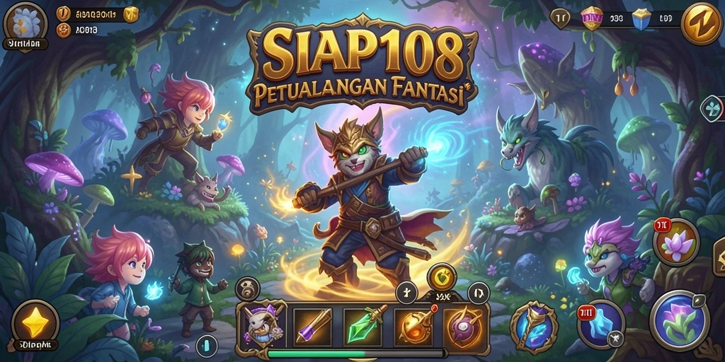 Tampilan gameplay SIAP108 yang menegangkan dan penuh warna.