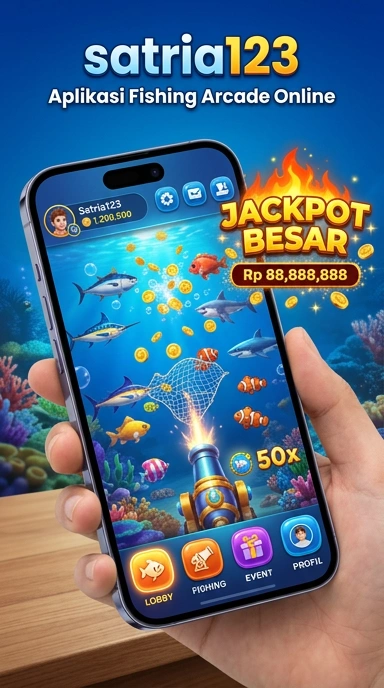 Tampilan antarmuka aplikasi 'satria123' yang menarik dan intuitif.